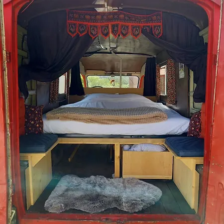Bus Magique Avec Tente Glamping *